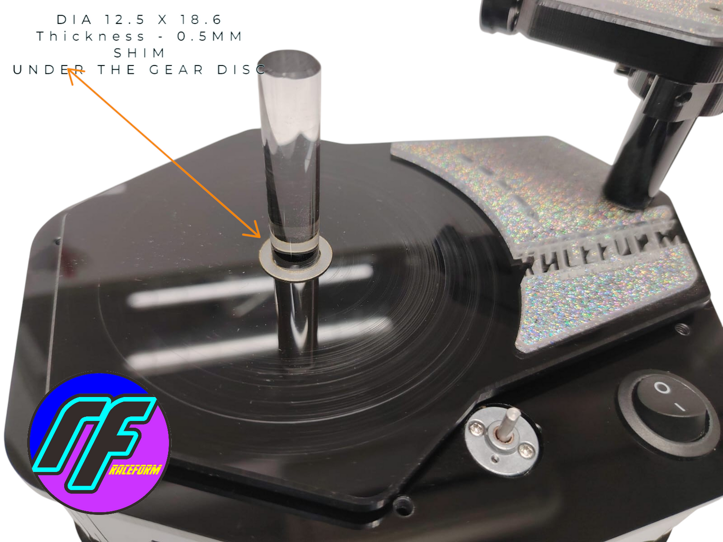 RF Low Friction shim for 1/8 Buggy and Truggy Lazer Jig