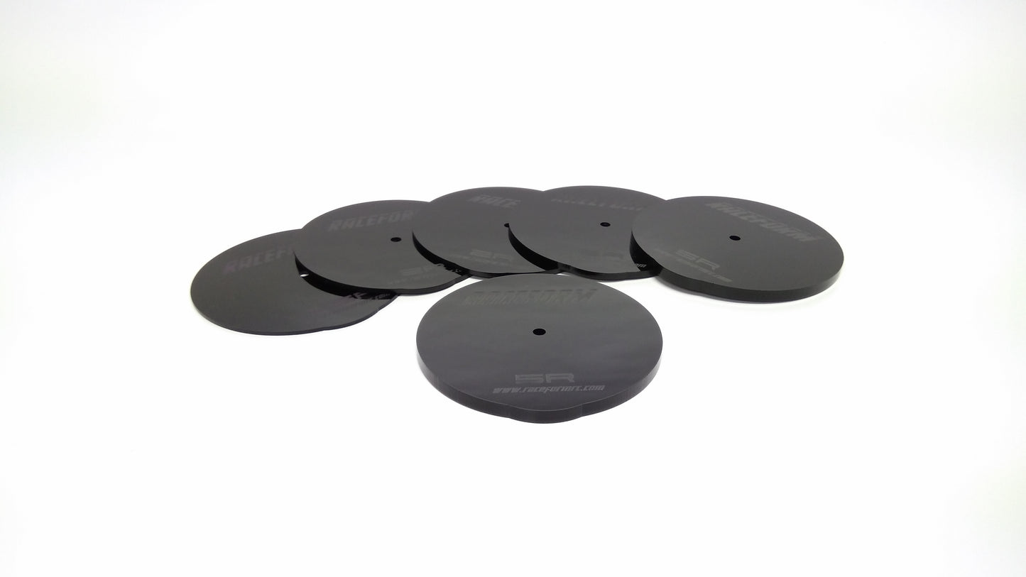 REPLACEMENT 1/10 SCALE LAZER JIG STACKER DISC SET (6PCS)