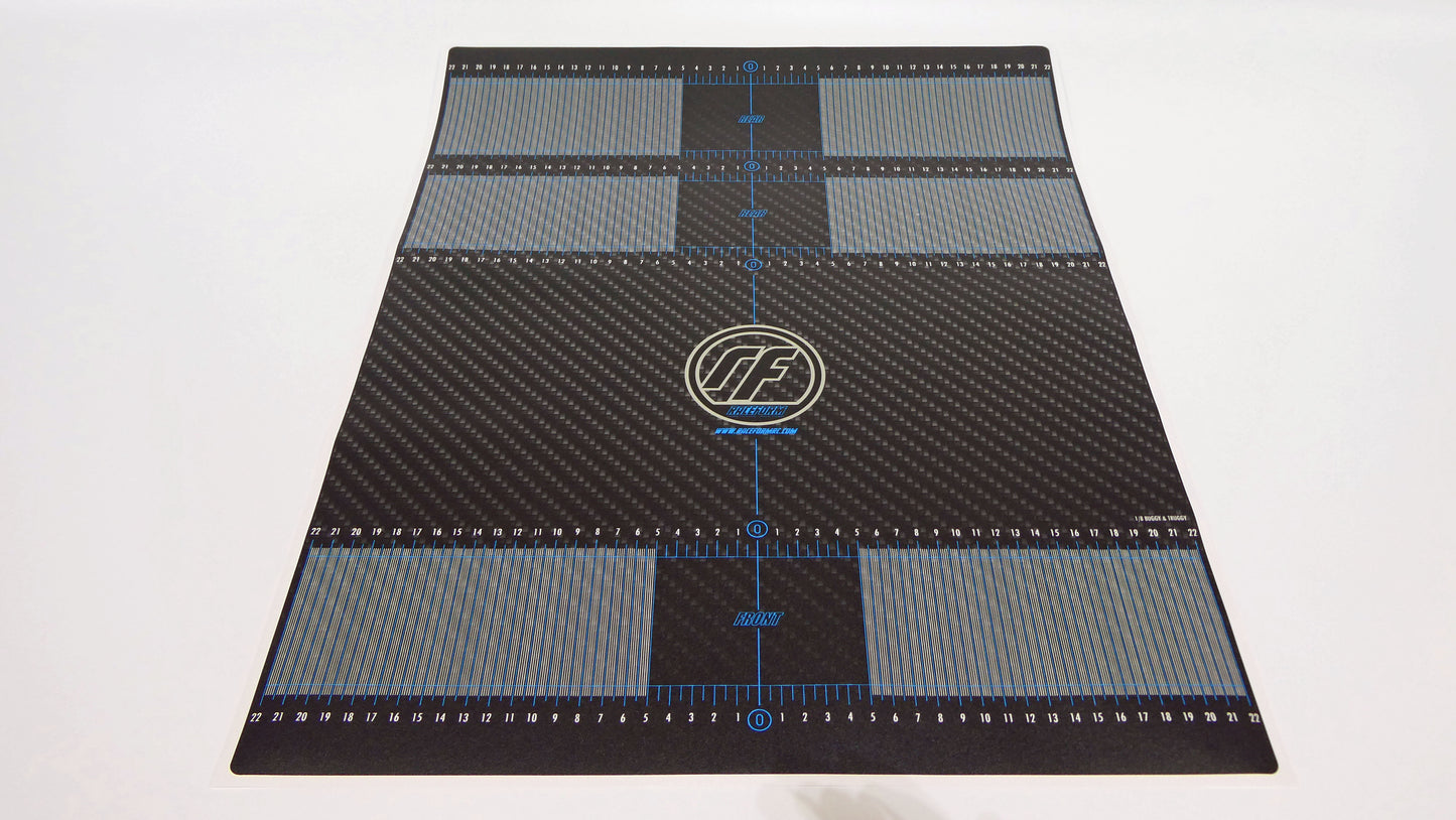 CARBON FIBRE GRAPHIC SETUP DECALS