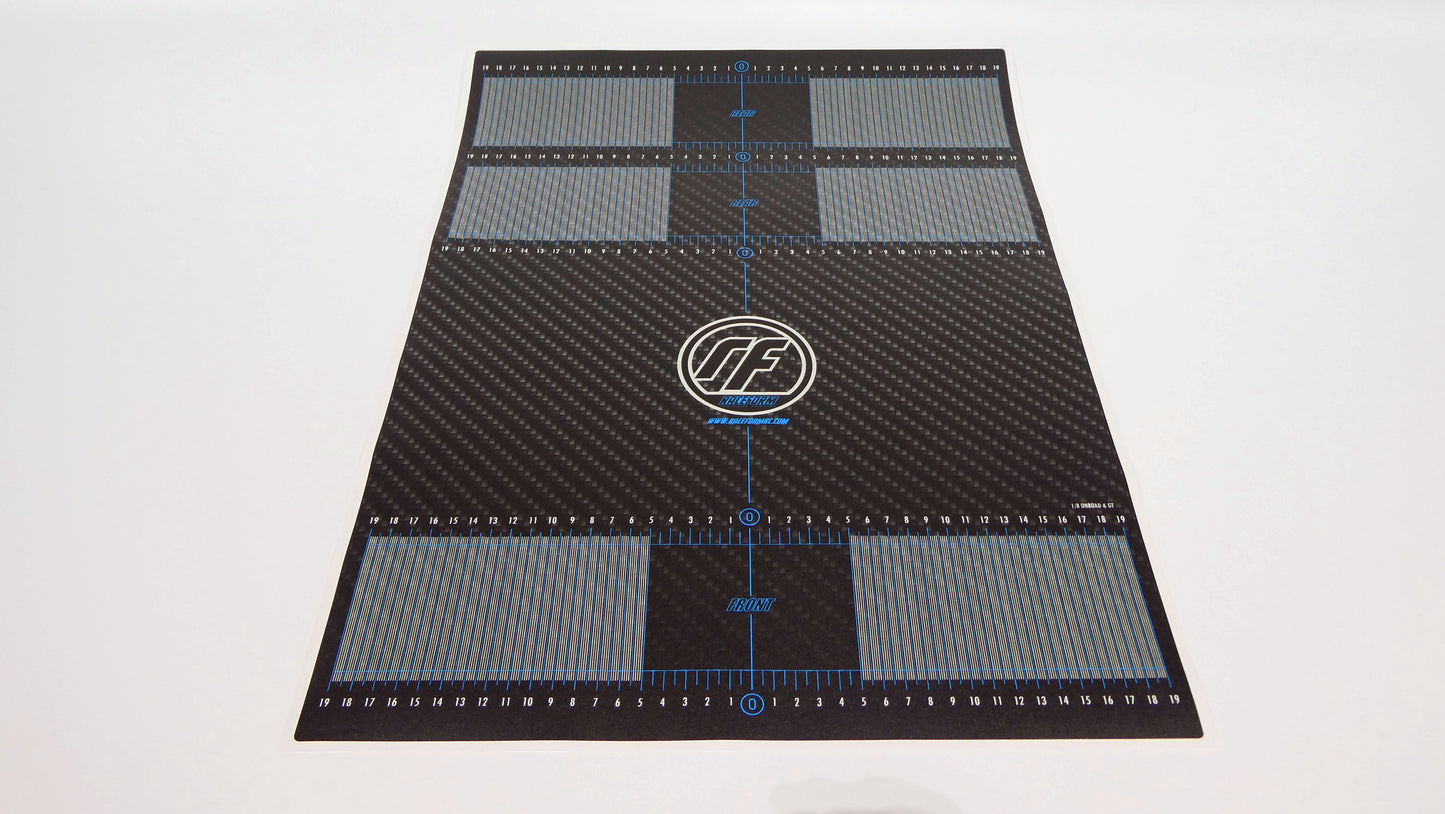 CARBON FIBRE GRAPHIC SETUP DECALS