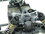 High Impact Modified TeknoRC EB410 Shock Towers with Rear Shock Front Position Conversion