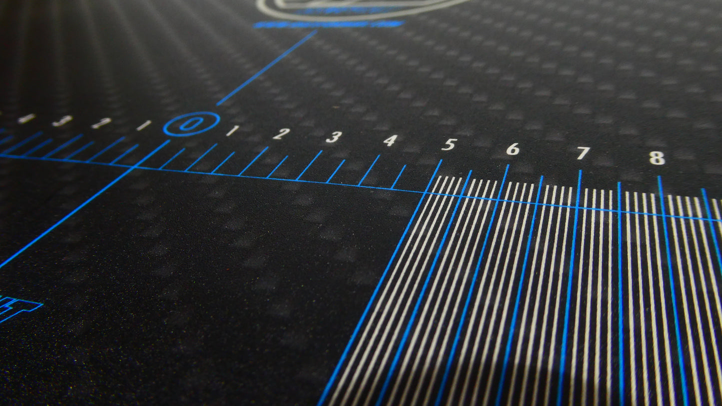 CARBON FIBRE GRAPHIC SETUP DECALS
